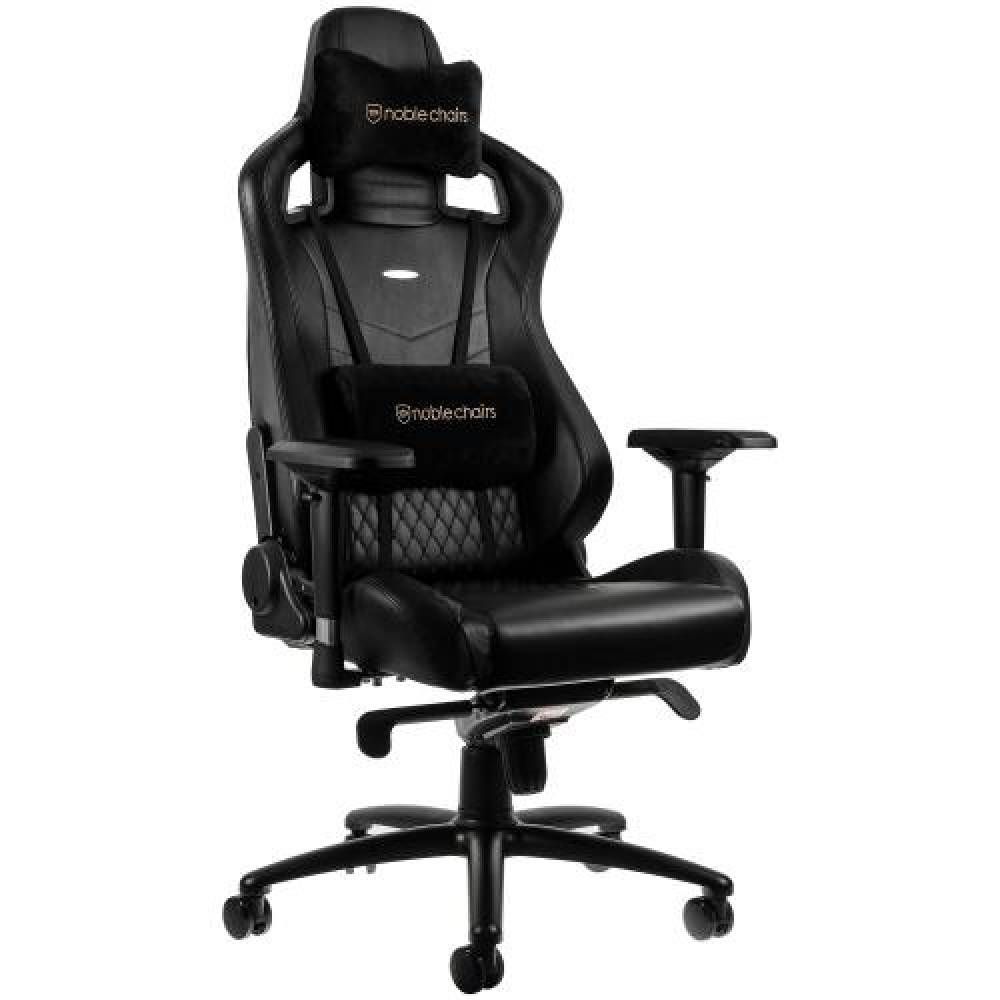 Noblechairs EPIC Real Leather Black SGL (NBL-RL-BLA-002)