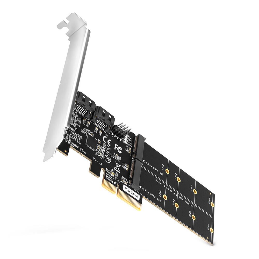 Controller PCIE 2X SATA 6G + 2X SATA M.2