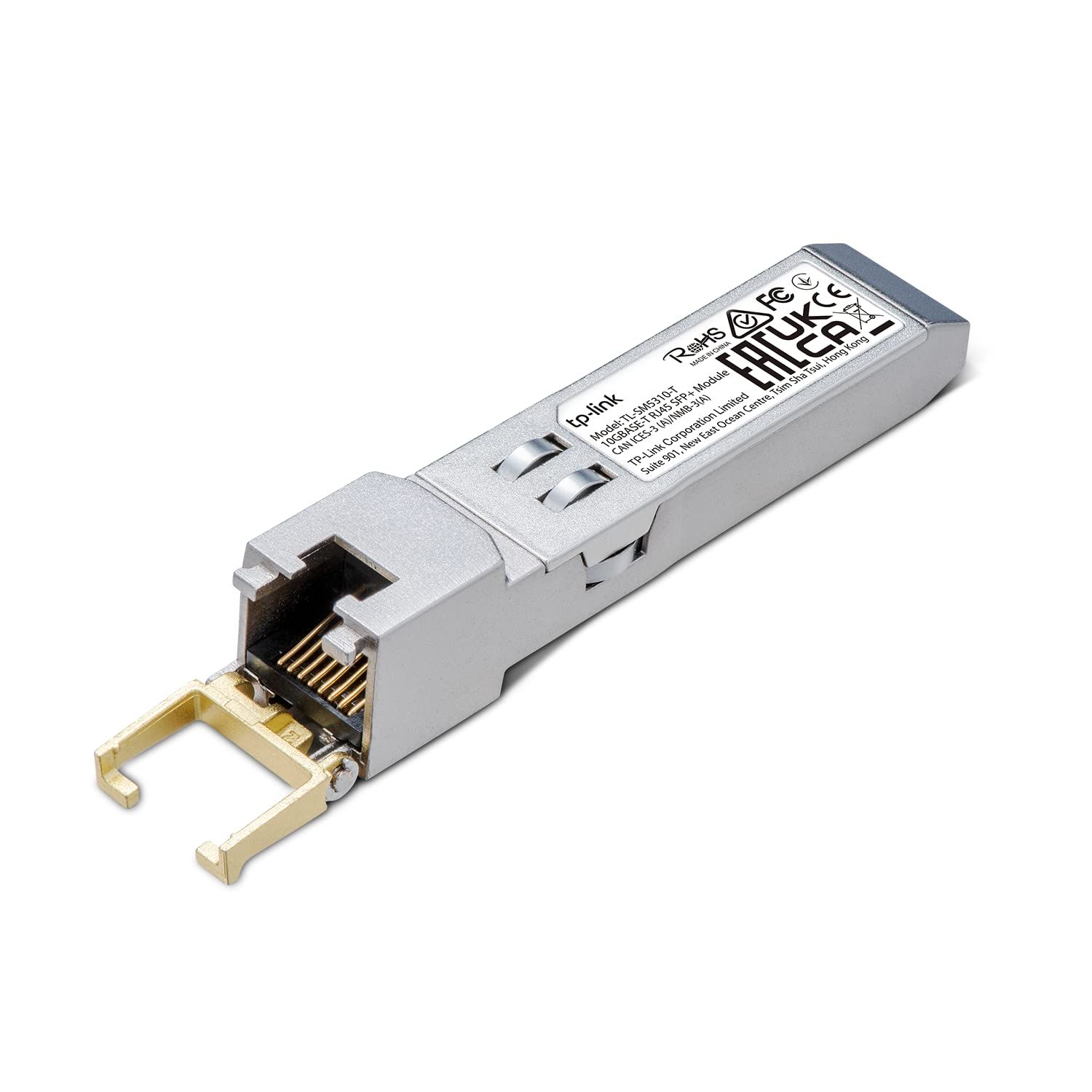 Modul SFP+ TP-Link 10G BASE-T RJ45 SFP+, 10GBASE-T: UTP cat.6a or above (max. 30m),  TL-SM5310-T 
