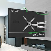 Barkan TV Wall Mount 13 - 65  White