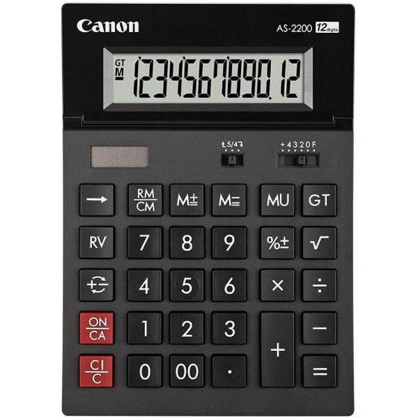 CANON AS2200 CALCULATOR DESKT 12DIG