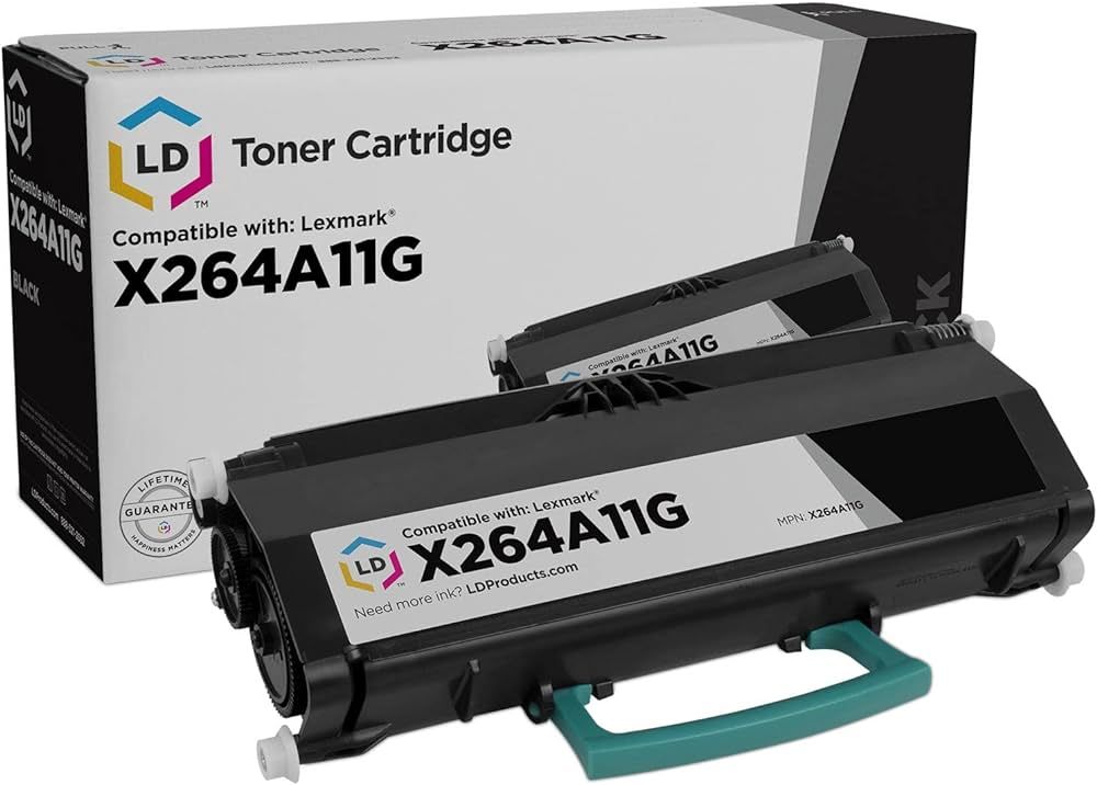 Cartus toner Lexmark X264A11G ,Negru ,3 500 pagini ,Original (X264A11G) 