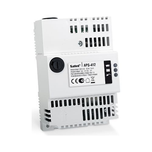 Accesoriu Satel APS-412, Sursa alimentare cu back-up, 12V/4A