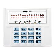 Tastatura alarma Satel VERSA-LED-BL, Afisaj LED, Compatibila VERSA, Alb/albastru