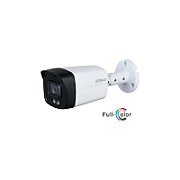 Camera de supraveghere Dahua HAC-HFW1239TLM-A-LED-0360B-S2, Bullet HDCVI Full-color, 2MP, CMOS1/2.8'', 3.6mm, Iluminator 40m, WDR 130dB, Mic, IP67