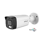 Camera de supraveghere Dahua HAC-HFW1239TM-A-LED-0360B-S2, Bullet HDCVI Full-color, 2MP, CMOS 1/2.8'', 3.6mm, Iluminator 40m, WDR 130dB, Mic, IP67
