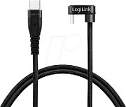Cablu USB Logilink  USB Type-C (T) - USB Type-C 180 grade (T), 2 m, negru, USB 2.0