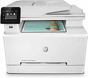 Imprimanta multifunctionala laser color HP M283FDW, A4, duplex, ADF, USB 2.0, Wi-Fi, 21 ppm negru, 21 ppm color