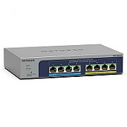 Switch NetGear MS108EUP-100EUS, 8 porturi 100 / 1000 / 2500 MBs