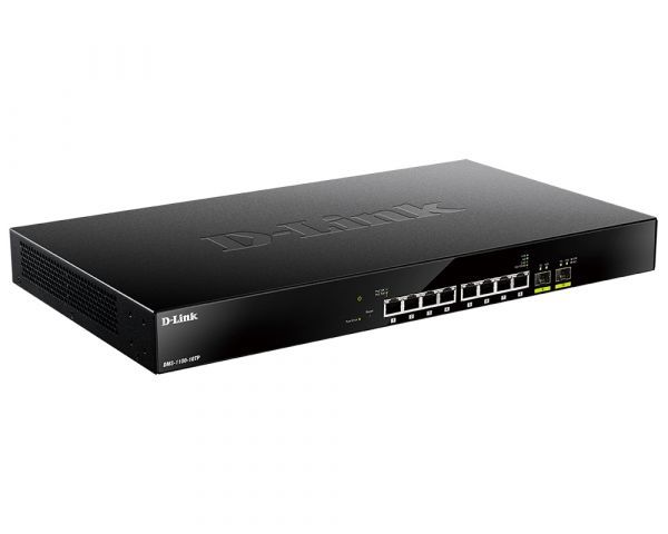 Switch D-Link DMS-1100-10TP, 8 porturi 100/1000/2500 Mbps