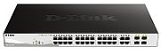 Switch D-Link DGS-1210-24P/E, 24 porturi 10 / 100 / 1000 MBs