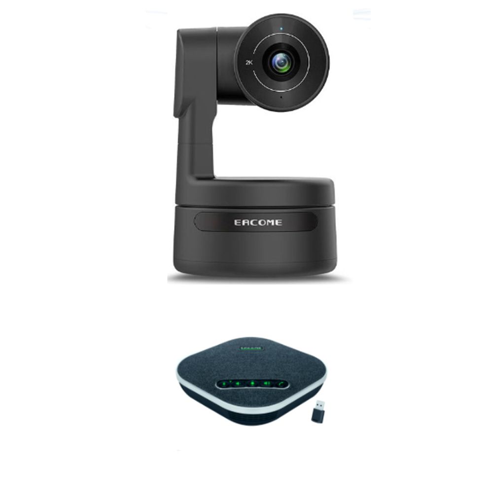 Pachet videoconferinta cu Camera PTZ Eacome VC52, microfon incorporat si SV15B Speakerphone, eligibil cu PNRAS/PNRR