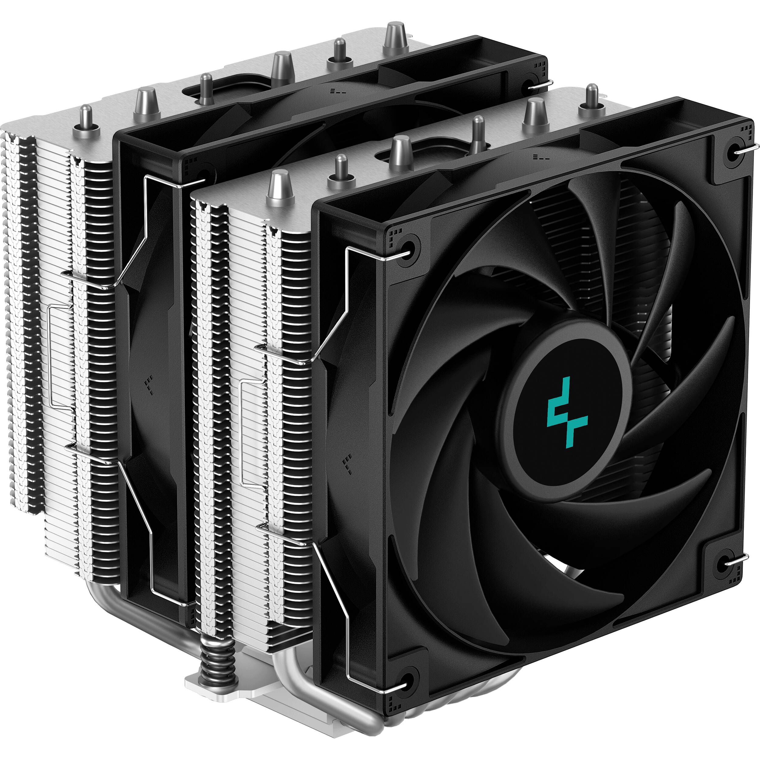 COOLER  DEEPCOOL AG620, skt. universal, racire cu aer, Dual-Tower. 120 mmx2, Hydro Bearing, 67.88CFM, 1850 rpm,  R-AG620-BKNNMN-G-1 (include TV 1.75 lei)