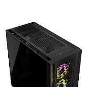 Carcasa Corsair iCUE 5000D RGB Airflow, Middle Tower, eATX, Negru 