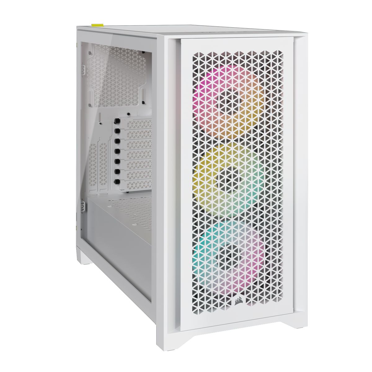 Carcasa Corsair iCUE 4000D RGB Airflow, Middle Tower, eATX, Alb 