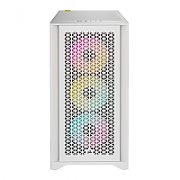 Carcasa Corsair iCUE 4000D RGB Airflow, Middle Tower, eATX, Alb 