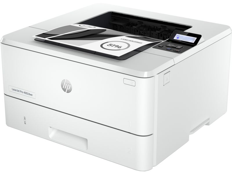Imprimanta laser monocrom HP 4002DWE, A4, duplex, USB 2.0, Wi-Fi, Bluetooth, 40 ppm