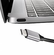 HMC-6H4A, USB-Hub, 4x USB-A + HDMI, USB-C 3.2 Gen 1, PD 100W - cablu de 20 cm USB-C