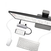 HMC-HCR3A USB-Hub, 3x USB-A + HDMI + SD/microSD, USB-C 3.2 Gen 1, 20 cm USB-C-Kabel