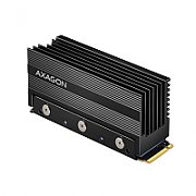 Cooler Pasiv CLR-M2XL pentru M.2 SSD, Suport SSD 80mm, Aluminiu, Paduri termice din silicon incluse, inatime 36 mm