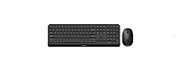 Kit Philips SPT6307, wireless, 2.4GHz, 104 taste, membrana, baterii 1x AAA + 1x AA, negru + Mouse SPK7307