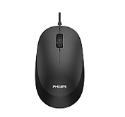 Mouse Philips SPK7207BL, USB 2.0, optic, 1000 DPI, 1.5m, negru