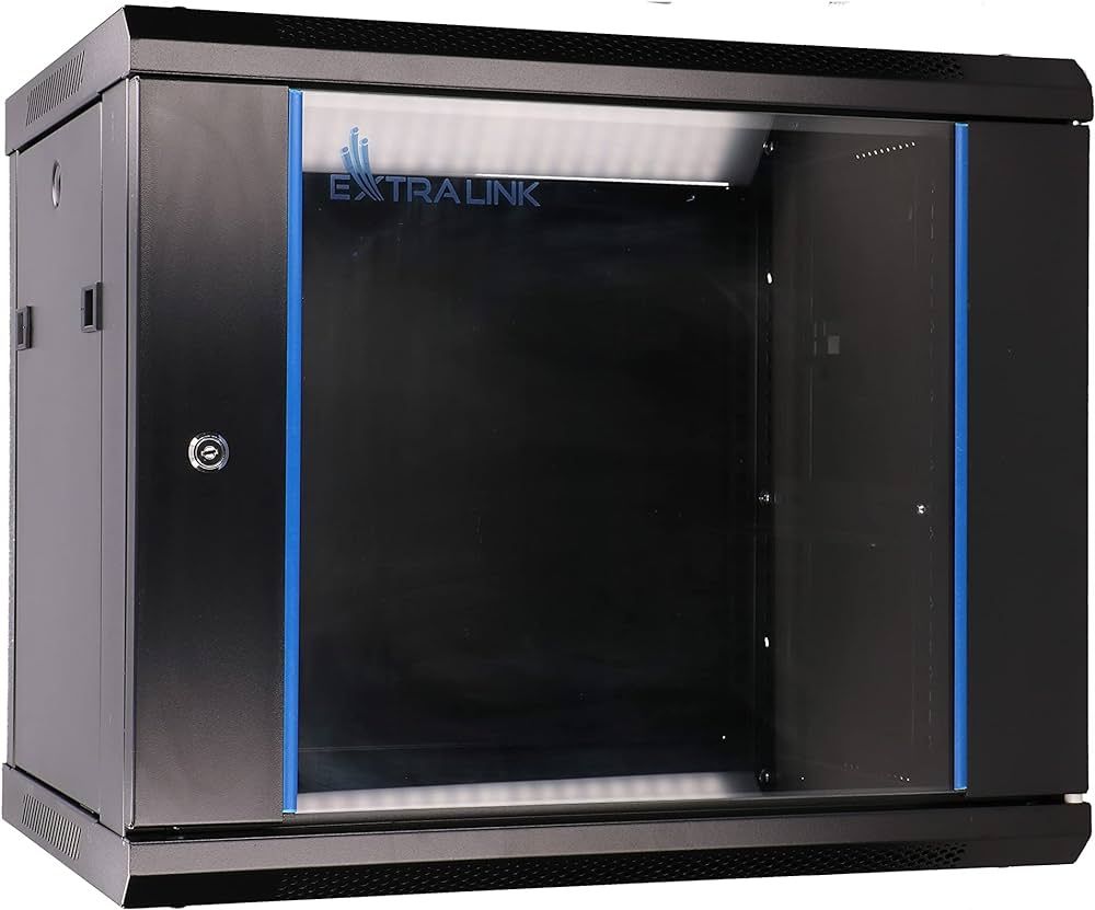 EXTRALINK 9U 600mm rack cabinet black