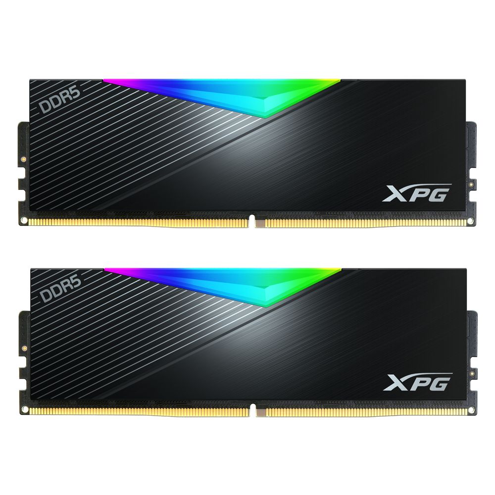 Memorie ADATA XPG Lancer 32 GB DDR5 5200 MHz CL38, kit 2 x 16 GB, XMP 3.0, EXPO, Negru, RGB