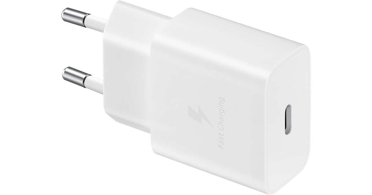 Incarcator retea 220V Samsung, USB Type C, , fast charge, alb,  EP-T1510XWEGEU  (include TV 0.18lei)