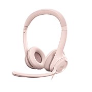 LOGITECH H390 Corded Headset - ROSE - USB