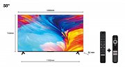 Televizor TCL LED 58P635 (2022), 146 cm (58 ), Smart Google TV, 4K