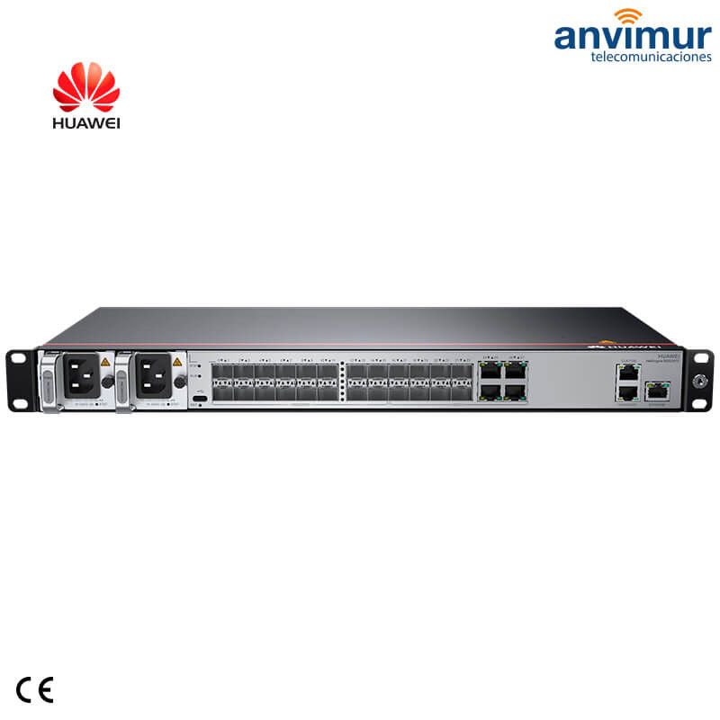 Huawei SWITCH HU CE6863E-48S6CQ (48*25GE SFP28, 6*100GE QSFP28, 2*AC power modules, 4*fan modules, port-side intake)