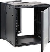 EXTRALINK 15U 600X450 wall-mounted rackmount cabinet black