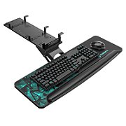 BIROU GAMING Spacer, dimensiuni 1400 x 600 x 18 mm, blat MDF invelit in fibra de carbon cu mousepad pe toata suprafata, suport casti si cana metalice, picioare reglabile manual, RGB, telecomanda wireless  SPGD-RGB-140-02  (include TV 0.6 lei)