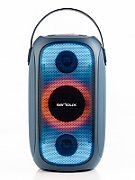 Boxa portabila Serioux PartyBoom, putere RMS: 55W, raport S/N  >70dB, T.H.D.: <0.3%, frecventa : 40Hz~20KHz, baterie: 7.4V 3600Mah , functie TWS, functie Extra Bass, 8 moduri de iluminare RGB , IPX5 Waterproof/Bluetooth/USB/TF card/AUX