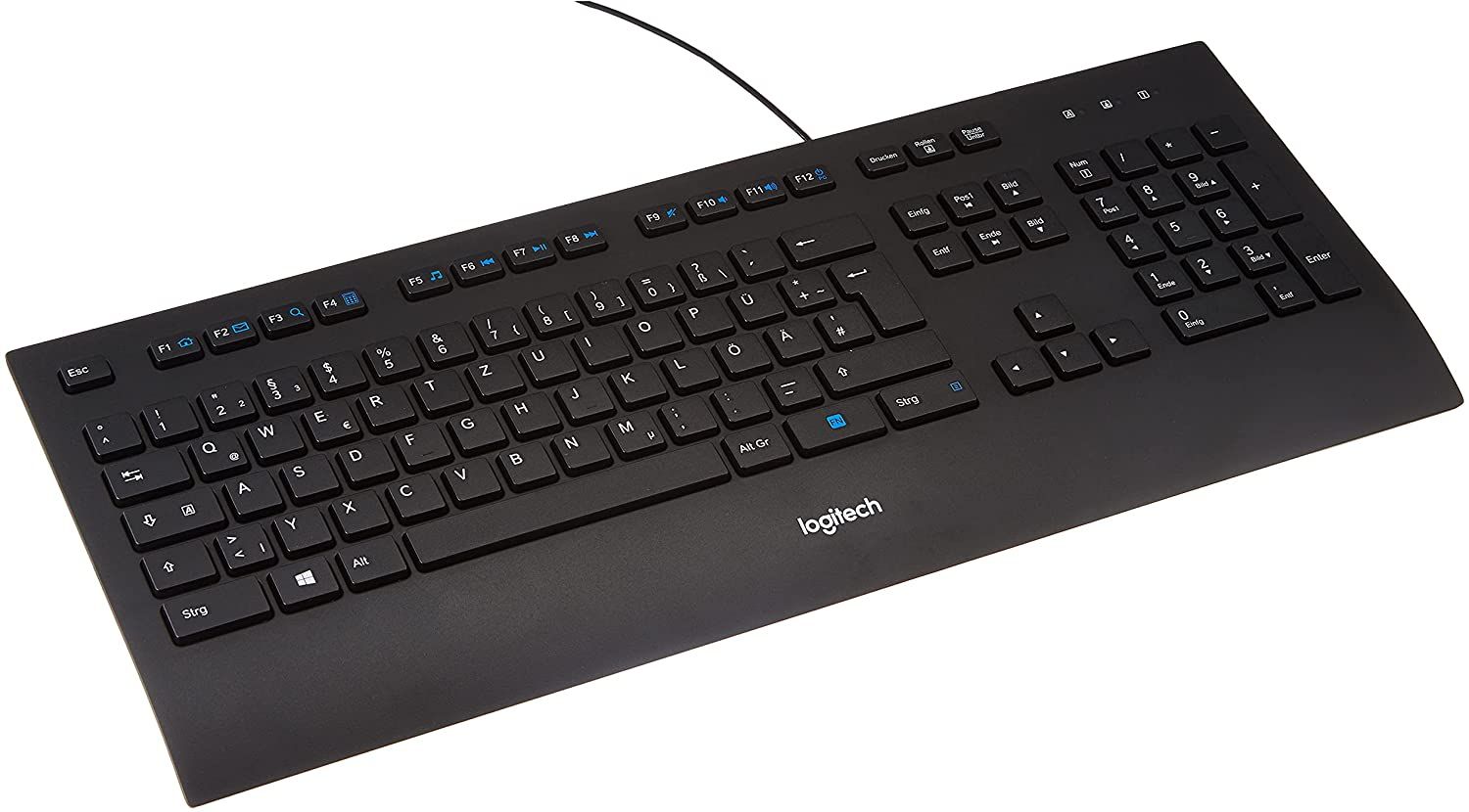 Logitech Keyboard K280e for Busi. [DE] black EWR2