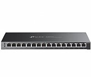 TP-LINK Switch TL-SG2016P 16xGBit 8x PoE+ (120W) Managed Omada SDN ready
