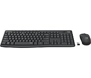 Logitech Desktop MK295 Wireless Silent [DE] graphite