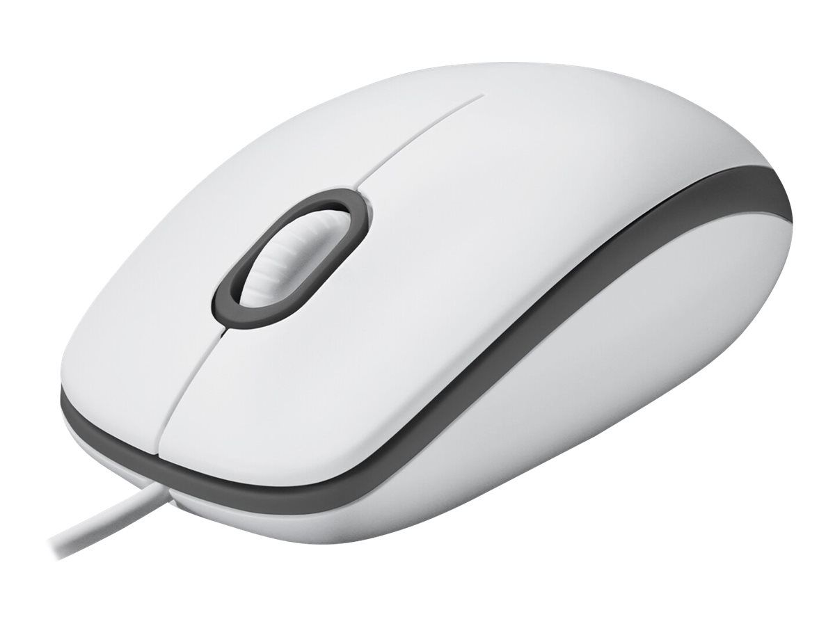 Logitech Mouse M100 Optical white Karton