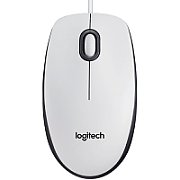 Logitech Mouse M100 Optical white Karton