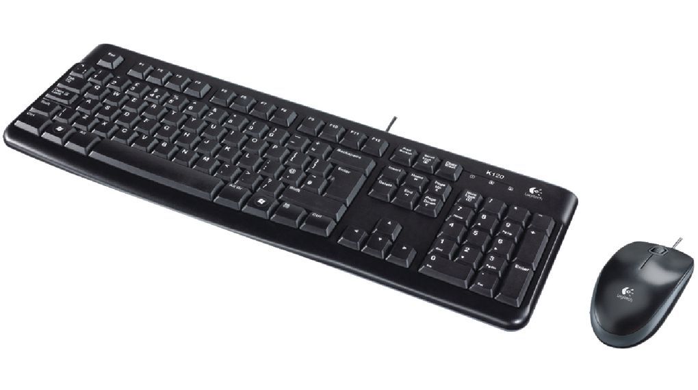 Logitech Desktop MK120 [DE] black
