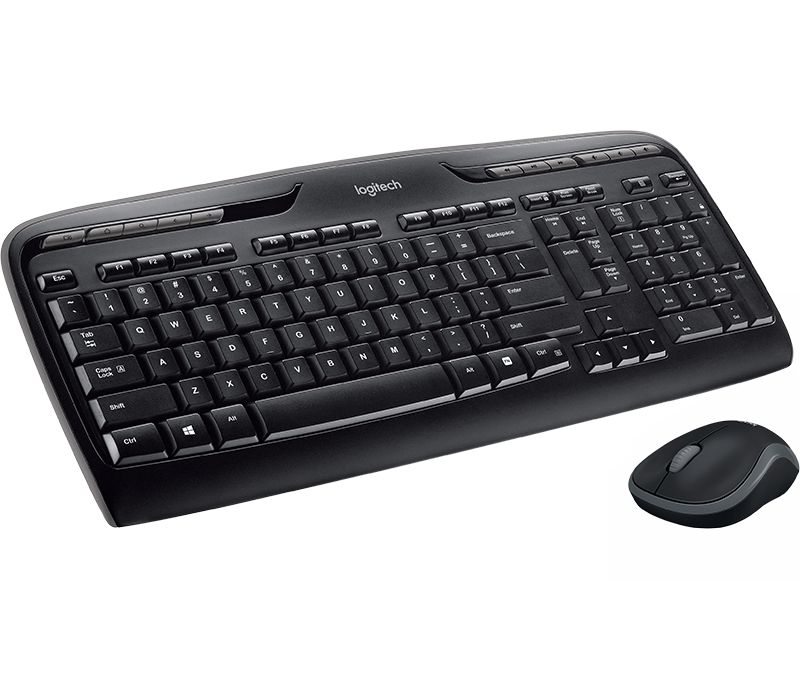 Logitech Desktop MK330 Wireless [UK] black