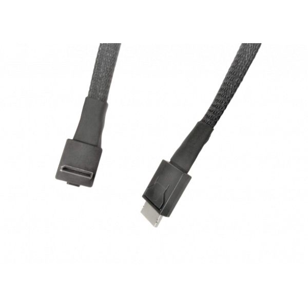 Intel Cable SFF-8611 straight to right angle 530mm