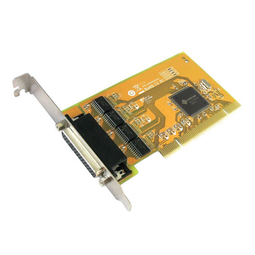 IO Sunix PCI 4x Seriell Low Profile (SER5056AL)