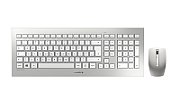 Cherry Desktop DW 8000 [DE] Wireless silver/white