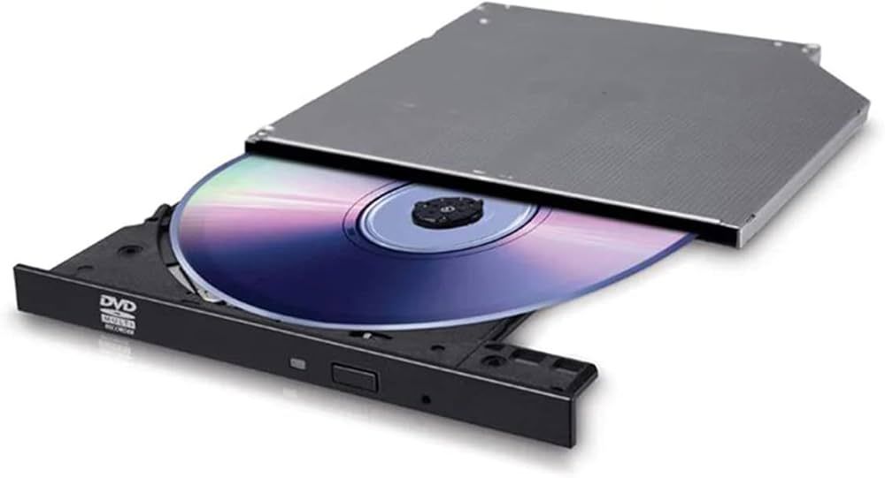 HLDS DVD±RW/±R UltraSlim [SATA] GUD1N/9.5 black (bulk) Flache Standard-Frontblende