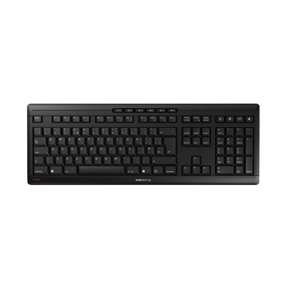 Cherry Keyboard STREAM WIRELESS [UK] black engl. Layout
