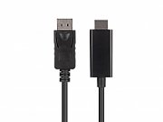 Cablu DisplayPort v.1.1 la HDMI, 5 m, CA-DPHD-11CC-0050-BK, Lanberg