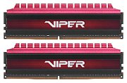 Memorie Patriot Viper 4 32 GB DDR4 3600 MHz CL18, kit 2 x 16 GB, XMP 2.0, Rosu-negru