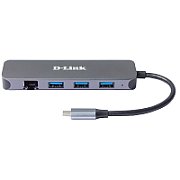 DLK DUB-2334 5-IN-1 USB-C HUB WITH POWER DELIVERY